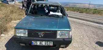 Amasya'da Otomobil Şarampole Devrildi, 3 Yaralı
