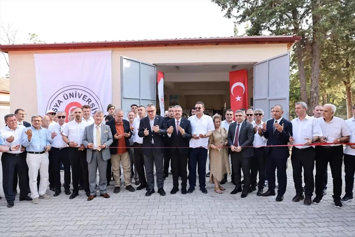 Amasya Üniversitesi'nde Yerli Dondurarak Kurutma Makinesi Üretim Tesisi Açıldı