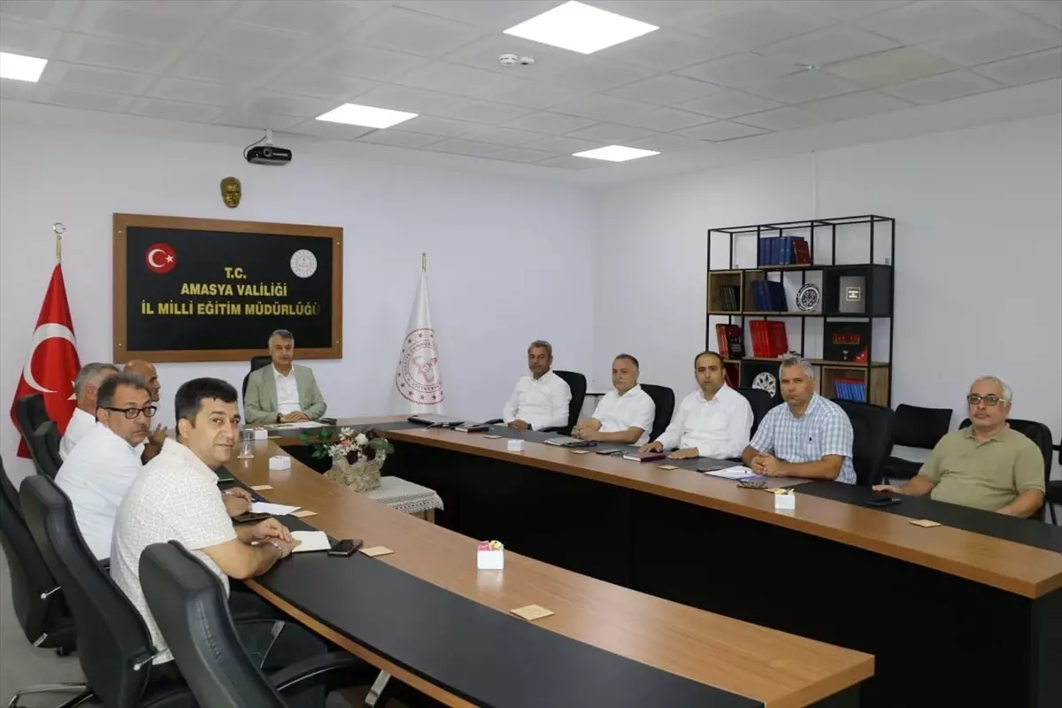 Amasya'da Eğitim ve Değerlendirme Toplantısı Gerçekleştirildi