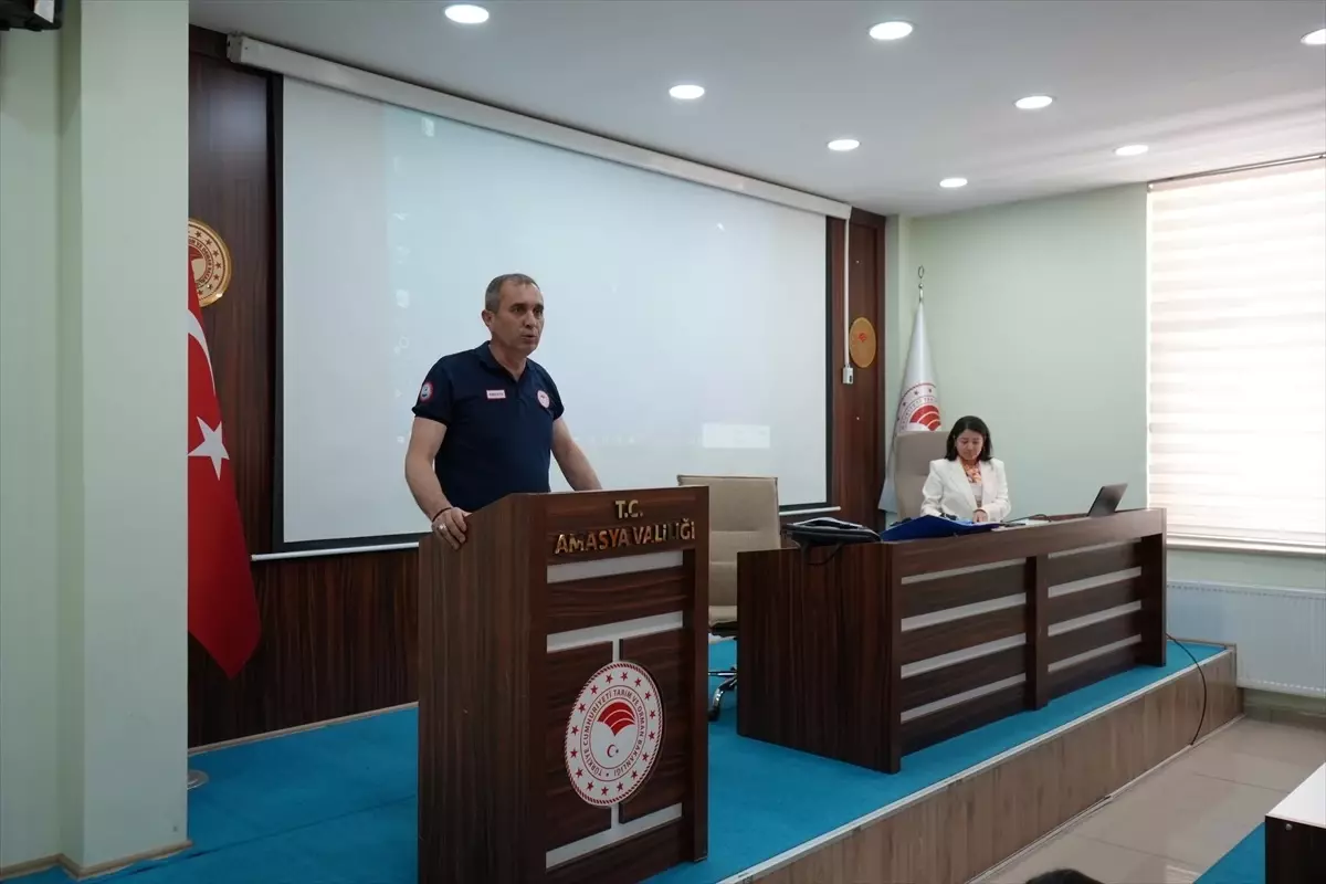 Amasya'da Genel Tarım Sayımı Eğitimi Gerçekleştirildi