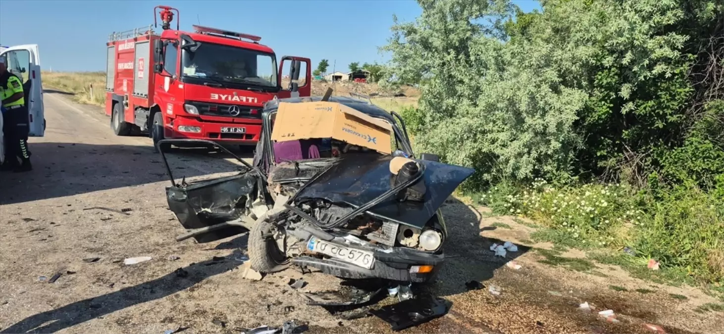 Amasya'da Trafik Kazası: 8 Yaralı