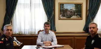 Amasya'da Güvenlik ve Asayiş Toplantısı Yapıldı