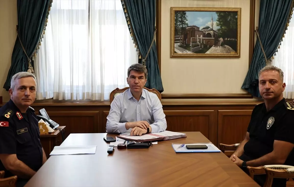 Amasya'da Güvenlik ve Asayiş Toplantısı Yapıldı