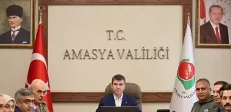 Amasya'da Güvenlik ve Huzur Toplantısı Yapıldı