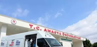 Amasya'da YKS Sınavına Giren Öğrencilere Mobil İkram