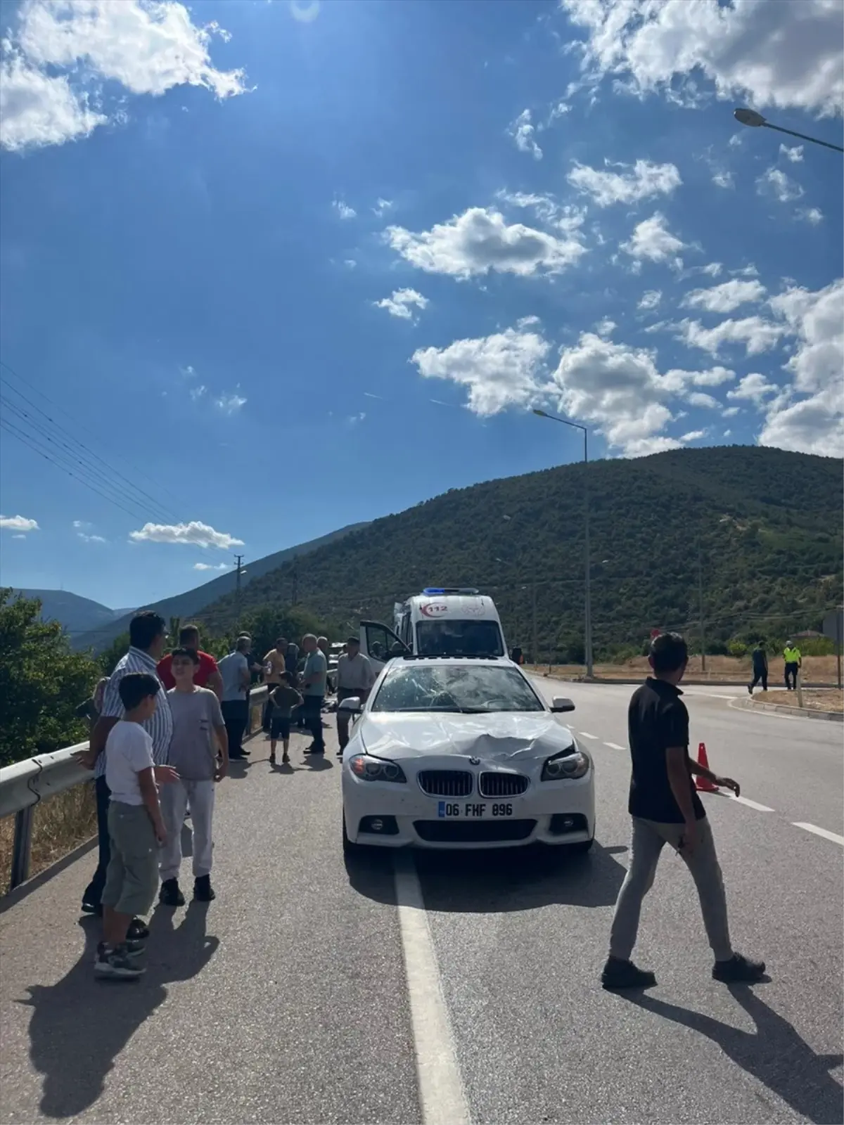 Amasya'da Otomobilin Çarptığı Yaya Hayatını Kaybetti