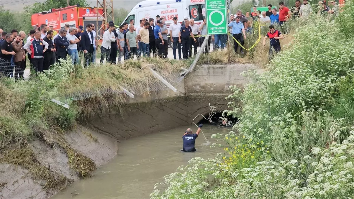 Amasya'da Sulama Kanalında Boğulma Olayı