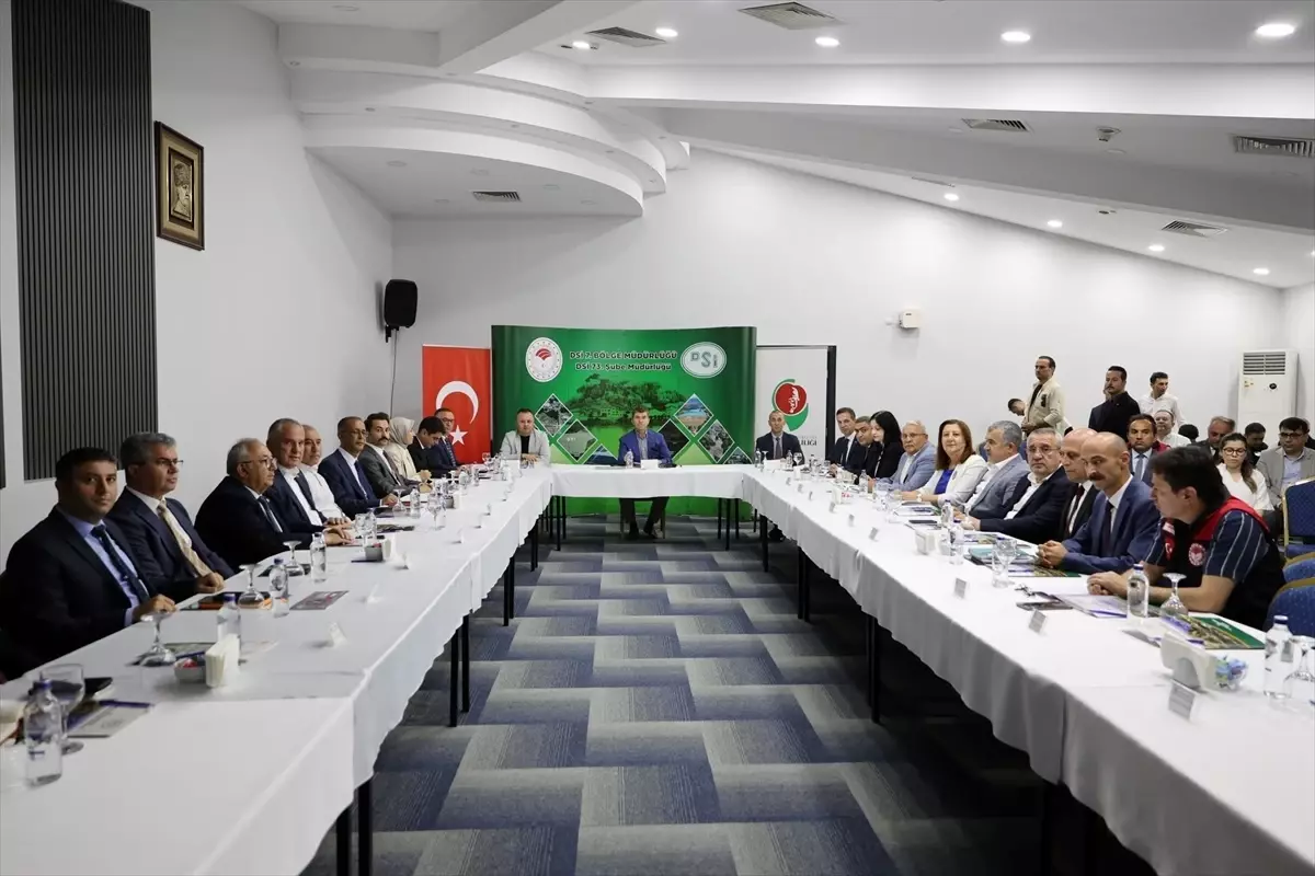 Amasya'da Taşkın Risklerine Karşı Koordinasyon Toplantısı