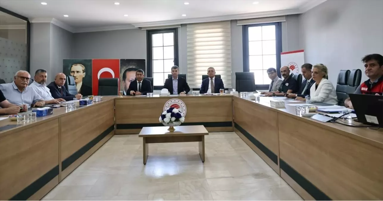 Amasya'da Tarım Arazileri Koruma Toplantısı Yapıldı