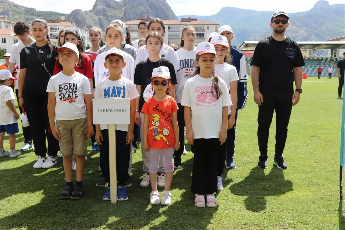 Amasya'da Yaz Spor Okullarının Açılışı Gerçekleşti
