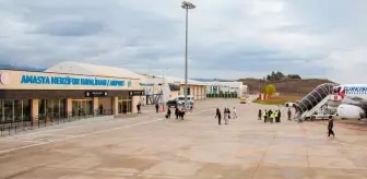 Amasya Merzifon Havalimanı Yılın İlk Yarısında 77 Bin Yolcuya Hizmet Verdi