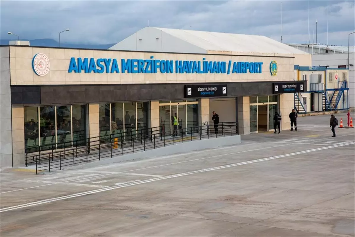 Amasya Merzifon Havalimanı'nda Temmuz Ayı Yolcu Verileri Açıklandı