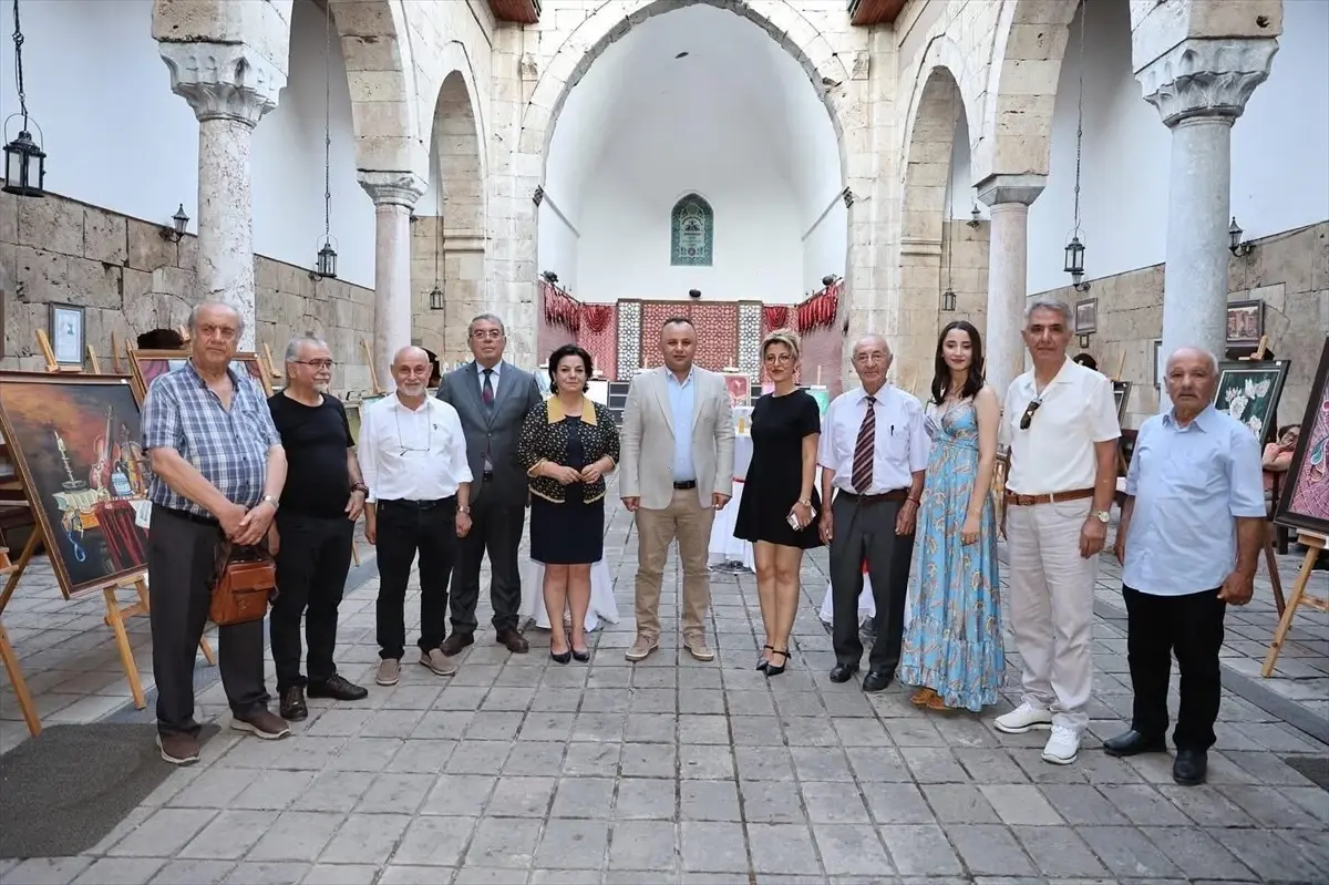 Amasya'nın Renkleri Karma Resim Sergisi Sanatseverlerden İlgi Gördü