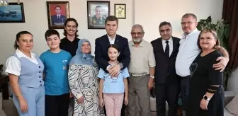 Amasya Valisi Bakan, Merzifon'da ziyaretlerde bulundu