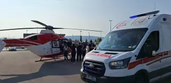 Osmancık'ta Sulama Kanalına Düşen Otomobilde 2 Aylık Bebek Yaralandı