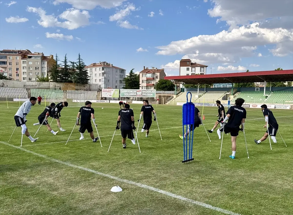 Ampute Futbol Milli Takımı'nın Hedefi Dünya Kupası
