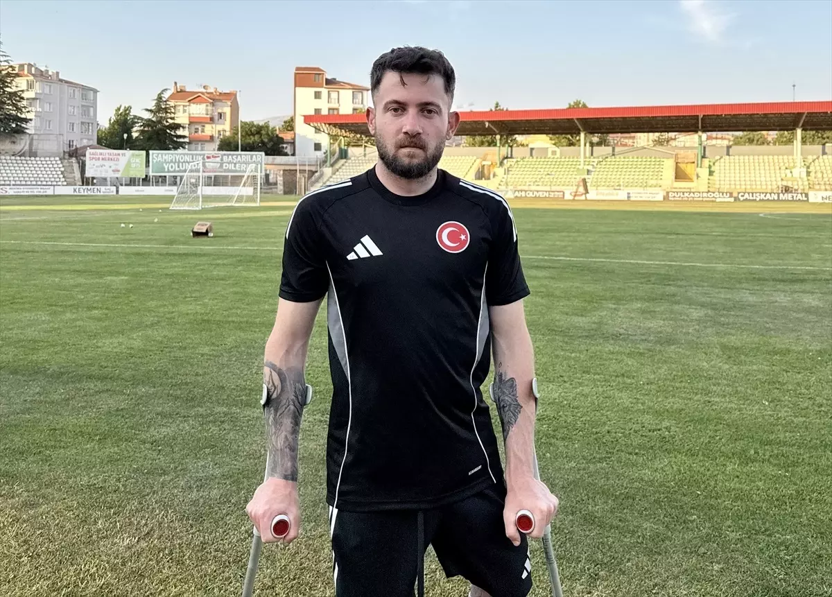 Ampute Milli Takımı'nın Yıldızı Ömer Güleryüz, Kupa Hedefliyor