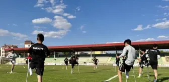 Ampute Milli Futbol Takımı Kırşehir'de Kamp Yapmaya Başladı