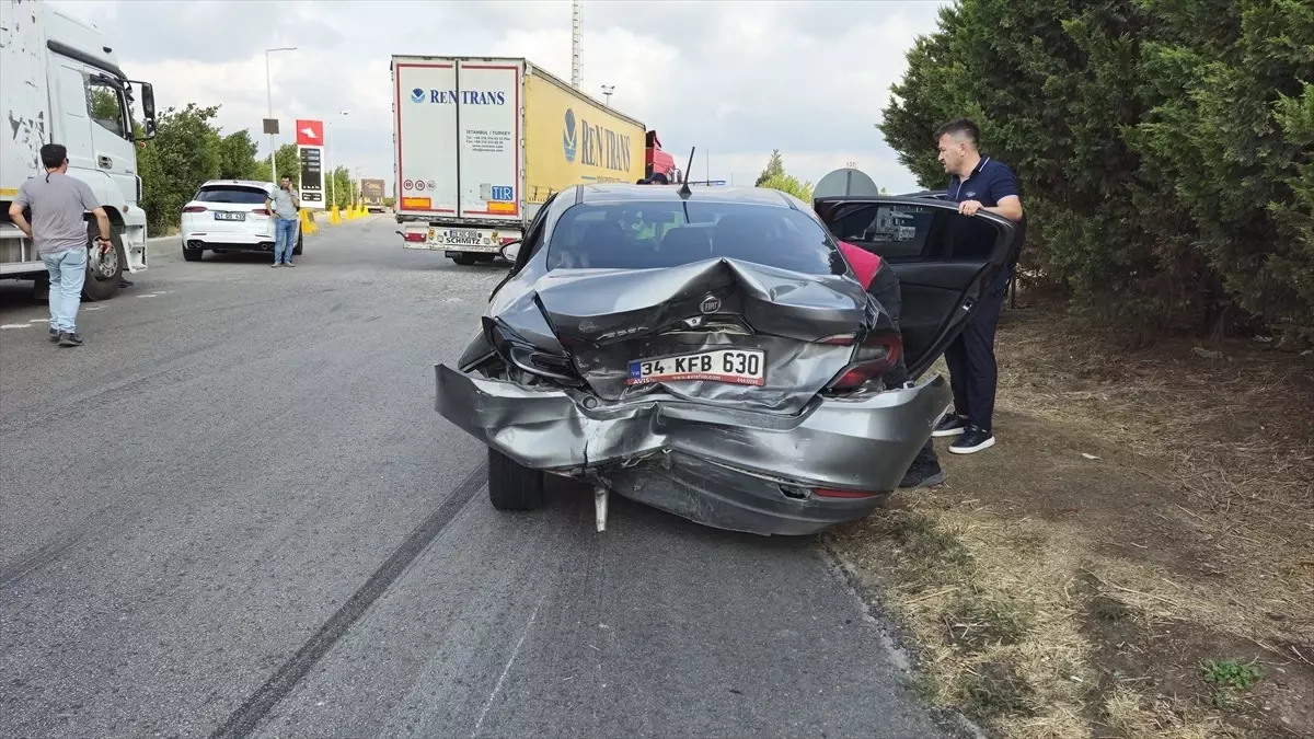 Anadolu Otoyolu'nda Zincirleme Trafik Kazası