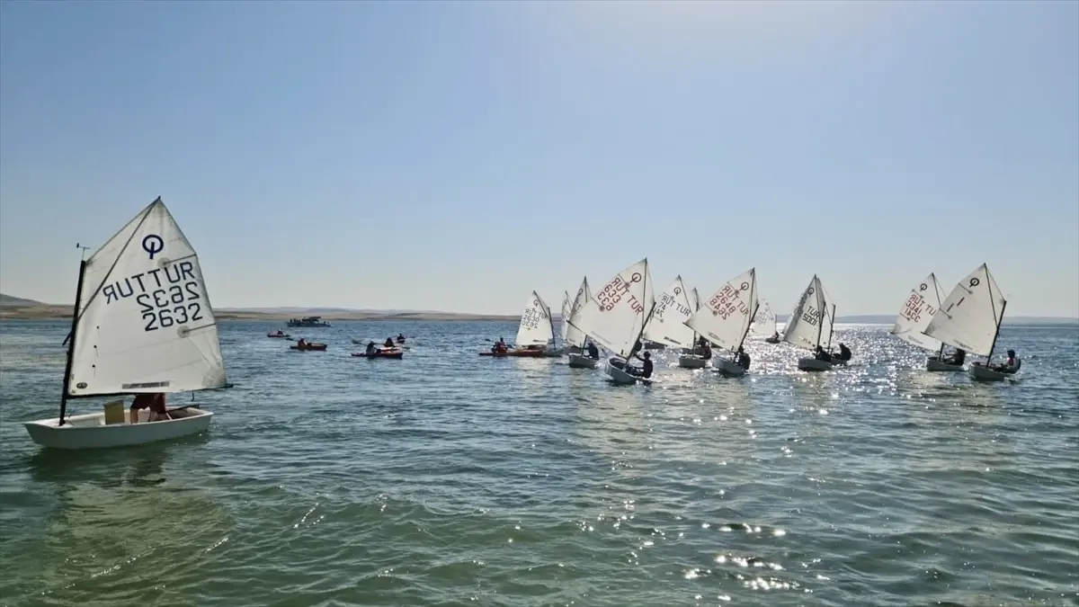 Anadolu Yelken Ligi Optimist Yarışları Kırşehir'de Tamamlandı