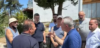 Yavuz Ağıralioğlu, Çanakkale'de Yangınzedeleri Ziyaret Etti