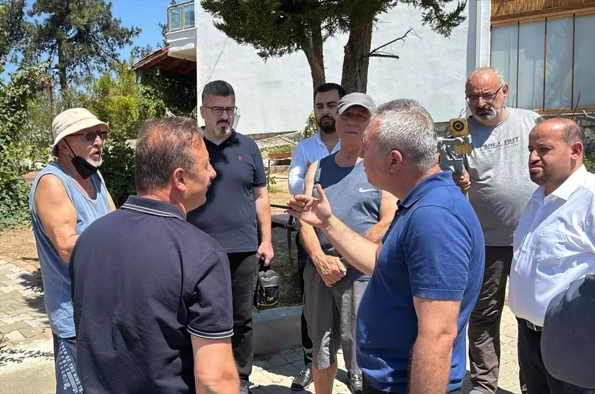 Yavuz Ağıralioğlu, Çanakkale'de Yangınzedeleri Ziyaret Etti