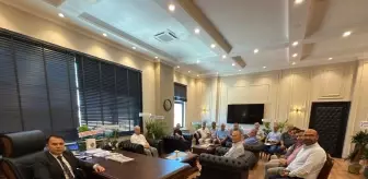 Anamur Belediye Başkanı, Yeni Kaymakamı Ziyaret Etti