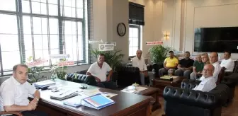 Anamur-Bozyazı Ziraat Odası'ndan Kaymakam Duru'ya Ziyaret