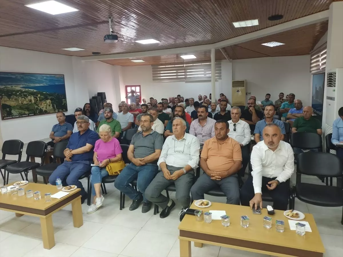 Anamur'da Muz Üreticileri Toplantısı Gerçekleştirildi