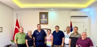 Anamur Gazeteciler Cemiyeti'nden Yeni Jandarma Komutanına Ziyaret