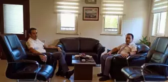 Anamur ve Bozyazı Kaymakamları İdari Çalışmaları Görüştü