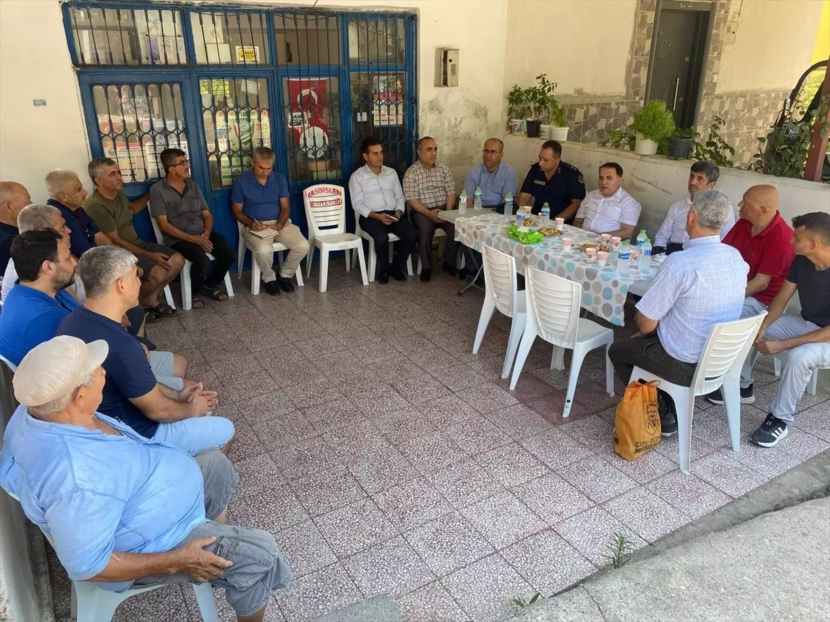 Anamur Kaymakamı Kemal Duru, Mahalle Ziyaretleriyle Vatandaşlarla Buluştu