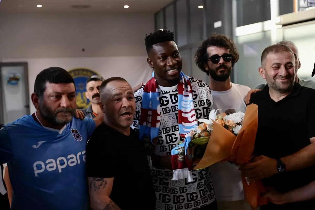 Andre Onana Trabzonspor'a Geldi