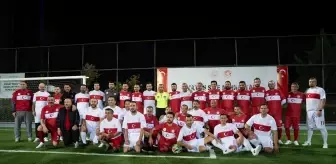 Ankara'da 19 Eylül Gaziler Günü dolayısıyla futbol müsabakası düzenlendi