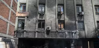 Ankara'da Yangın: Bina ve Dükkanlar Zarar Gördü