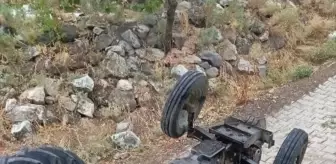 Çubuk'ta Devrilen Traktörde Sürücü Hayatını Kaybetti