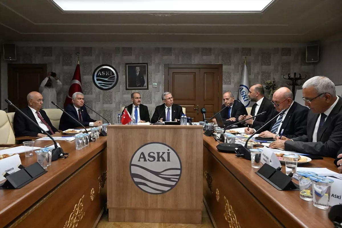 Ankara'da Kuraklık Sorunu İçin Acil Eylem Planı Toplantısı Yapıldı