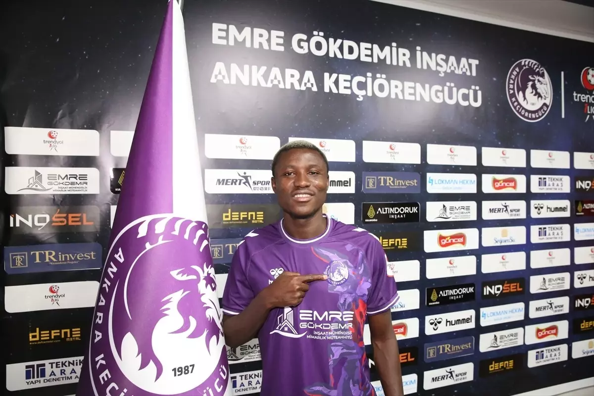 Emre Gökdemir İnşaat Ankara Keçiörengücü, Haqi Osman'ı Kiralık Olarak Transfer Etti