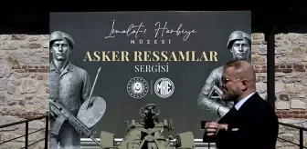 Ankara Kültür Yolu Festivali'nde 'Asker Ressamlar' Sergisi Açıldı