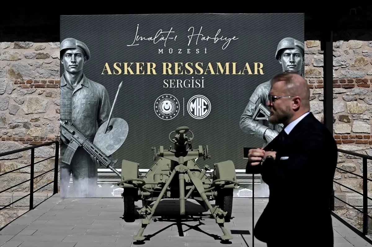 Ankara Kültür Yolu Festivali'nde 'Asker Ressamlar' Sergisi Açıldı