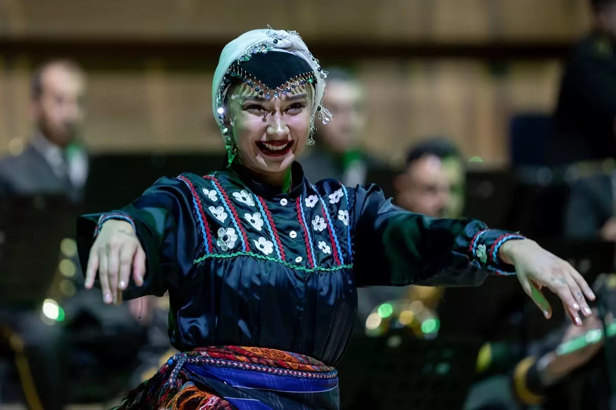TSK Armoni Mızıkası, Ankara Kültür Yolu Festivali'nde Konser Verdi