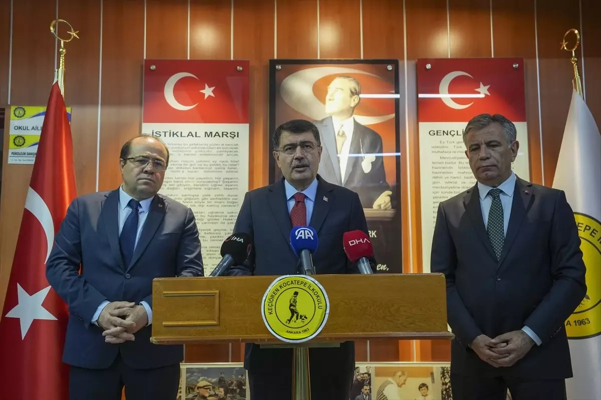 Ankara Valisi Vasip Şahin'den Öğrencilere Karne Dilekleri