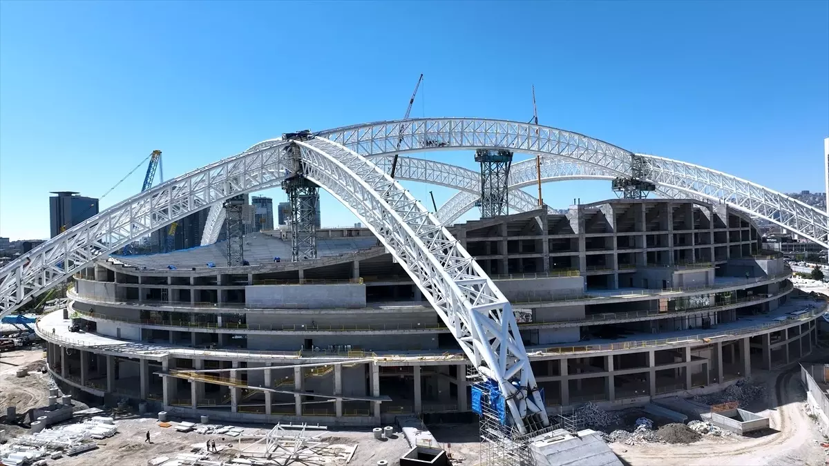 Ankara'ya Dünyanın 3. En Uzun Çelik Çatı Açıklığına Sahip Stadyum İnşa Ediliyor