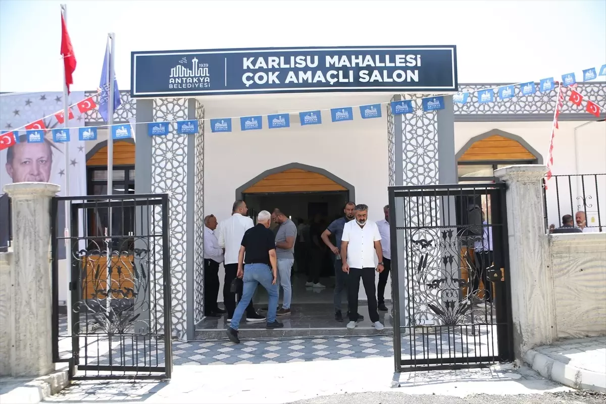 Antakya'da Çok Amaçlı Salon Açılışı Gerçekleşti