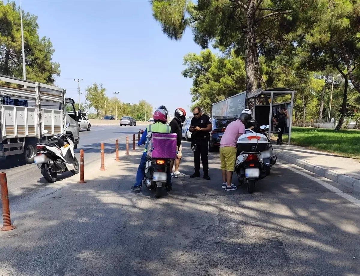 Antalya'da Motosiklet Hırsızlıklarına Karşı Denetimler Yapıldı