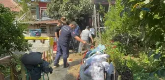 Antalya'da Gecekonduda Yangın Çıktı