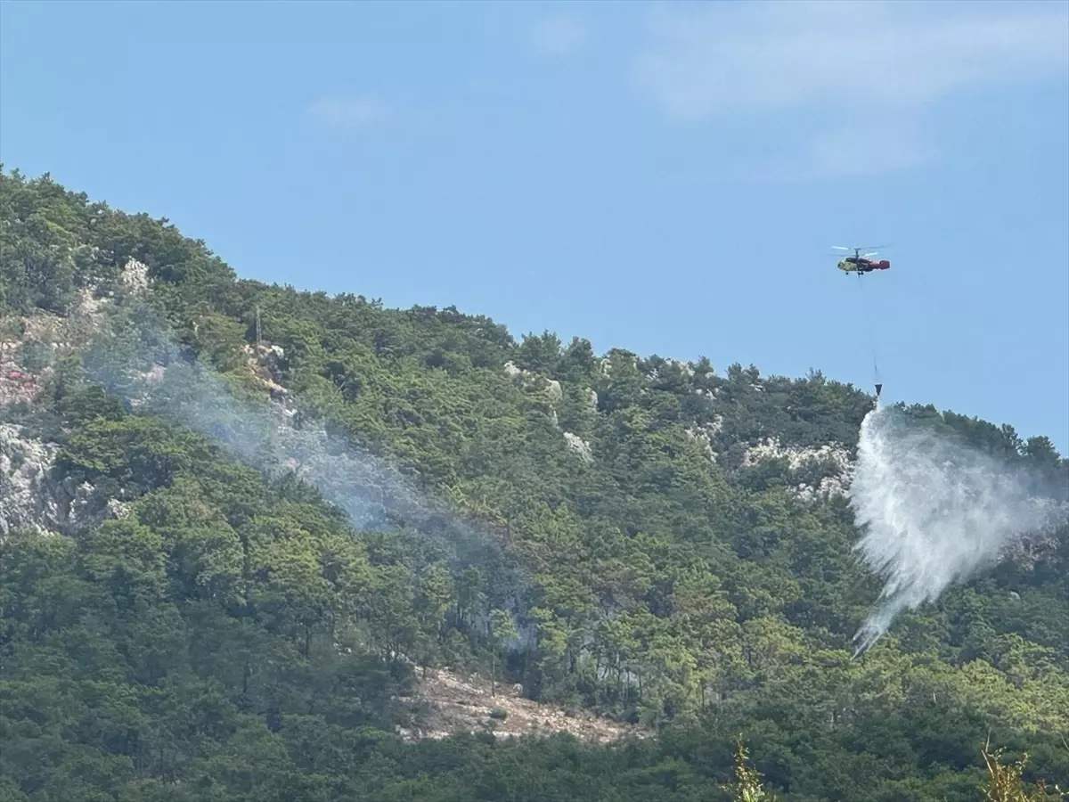 Antalya Kemer'deki Orman Yangını Kontrol Altına Alındı