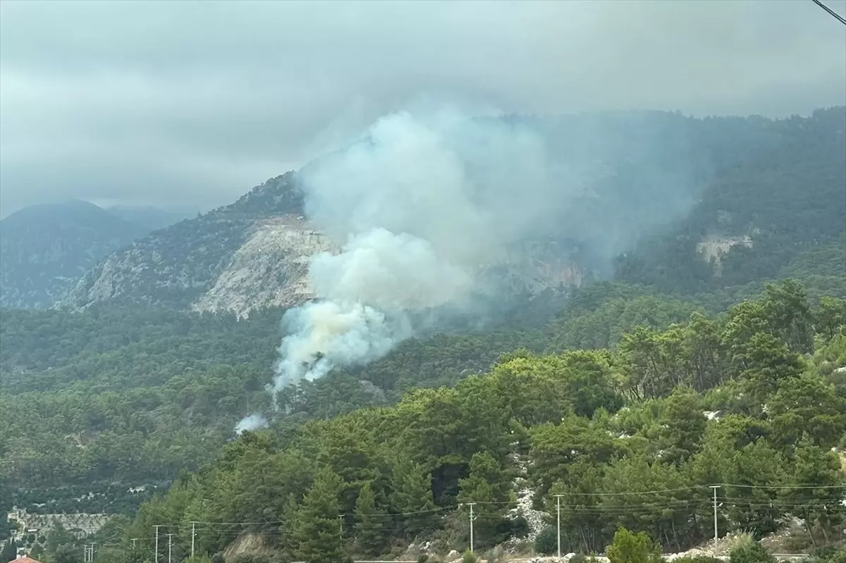 Kumluca'da Orman Yangını Kontrol Altına Alındı