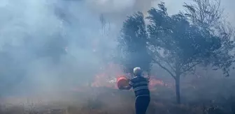 Antalya'da Çöplük Yangını Kontrol Altına Alınıyor