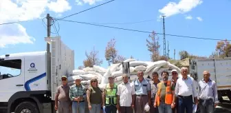 Antalya'daki Dolu Afeti Sonrası Çiftçilere Gübre Desteği